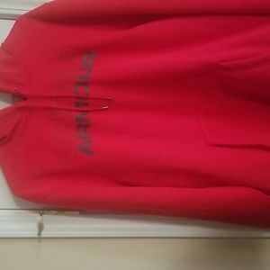 Under armor red xl hoodie